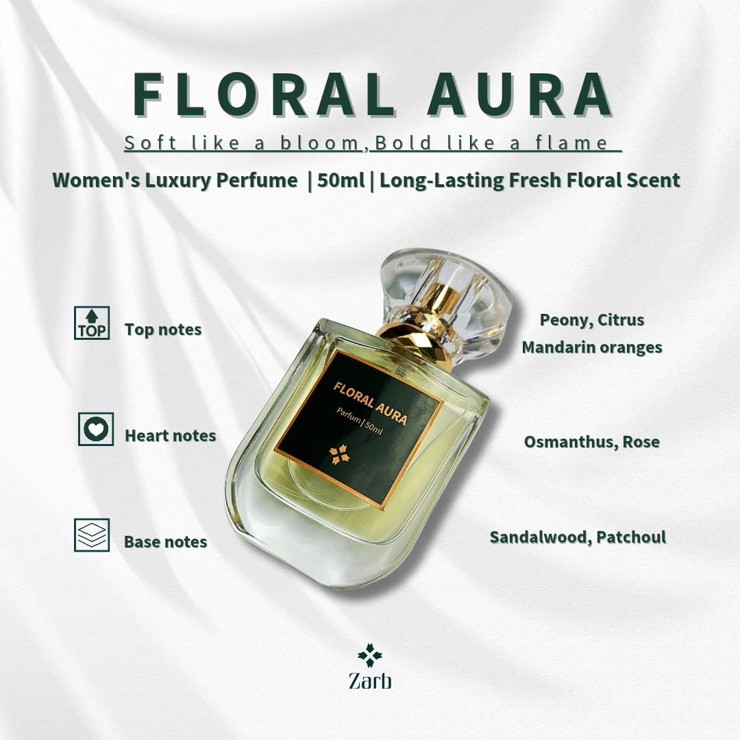 Floral Aura | 50ml Extrait de Parfum | Inspired by Gucci Flora